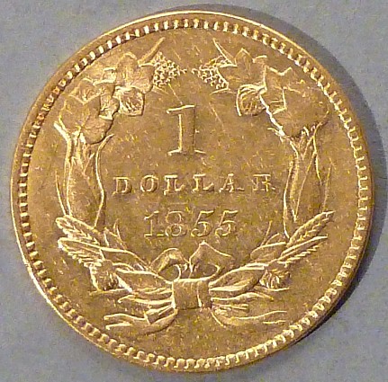 1855-$1-Gold---Opinions,-Please.